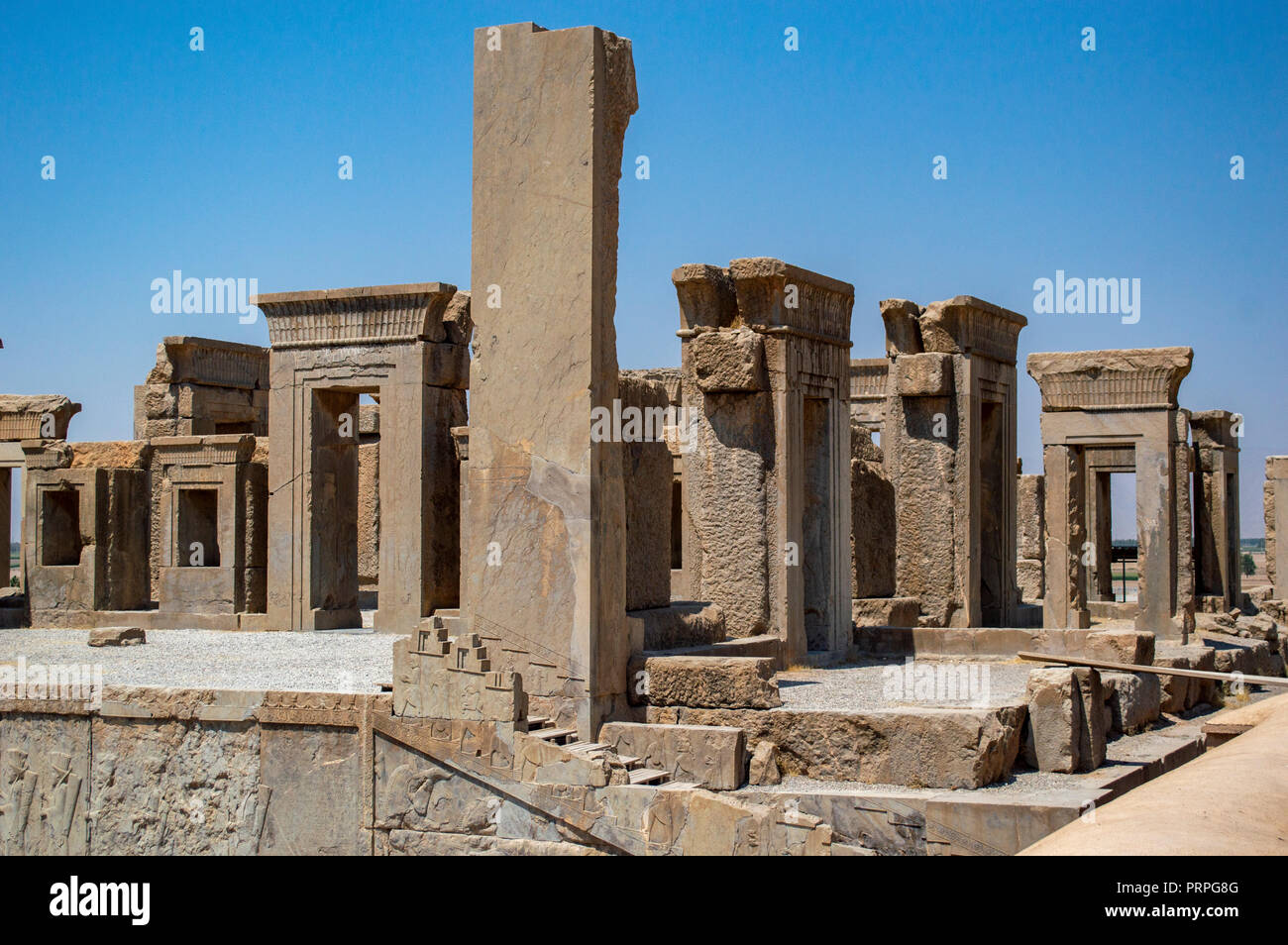 The Apadana at Persepolis, Iran Stock Photo - Alamy