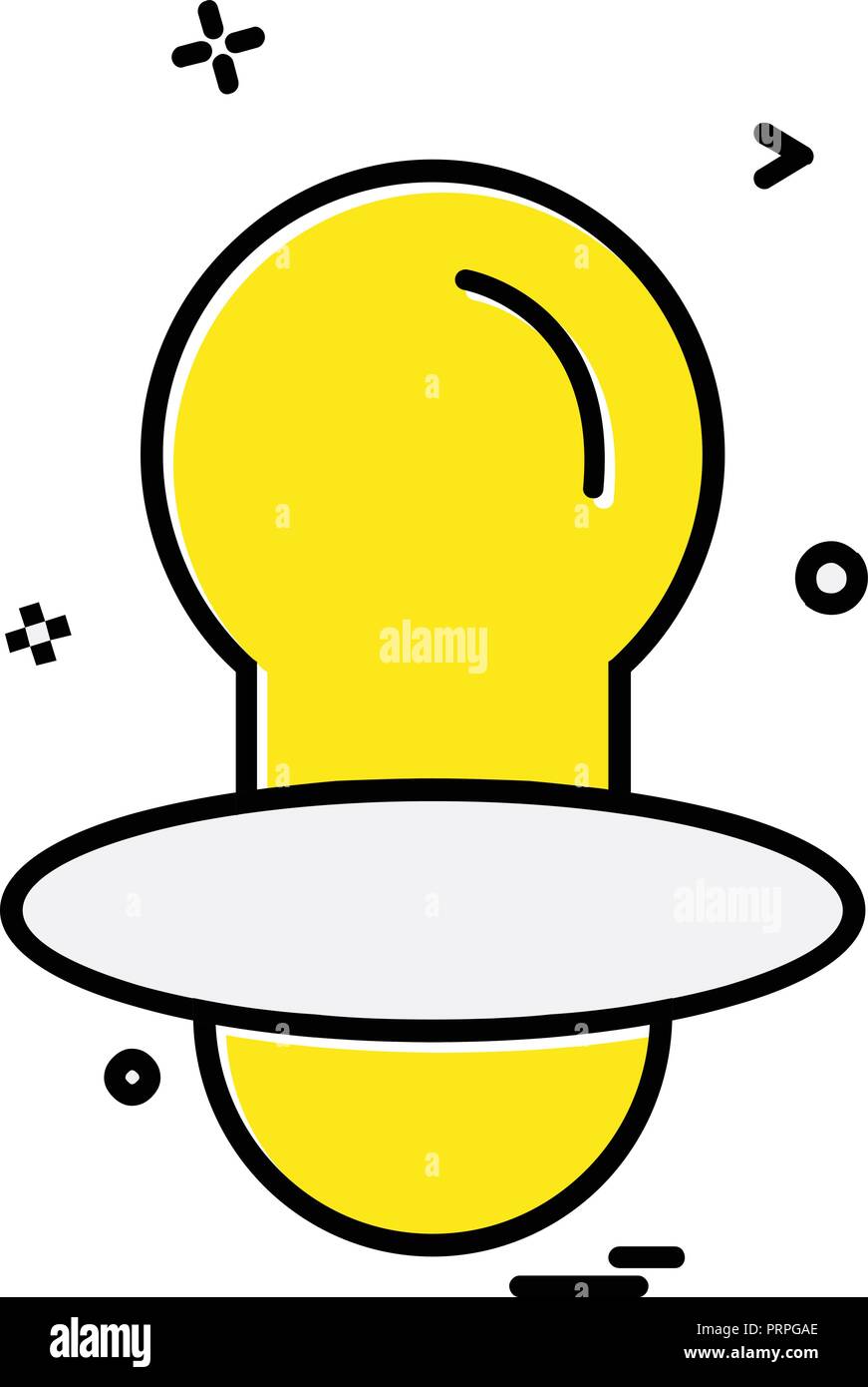 Nipple icon design vector Stock Vector Image & Art - Alamy