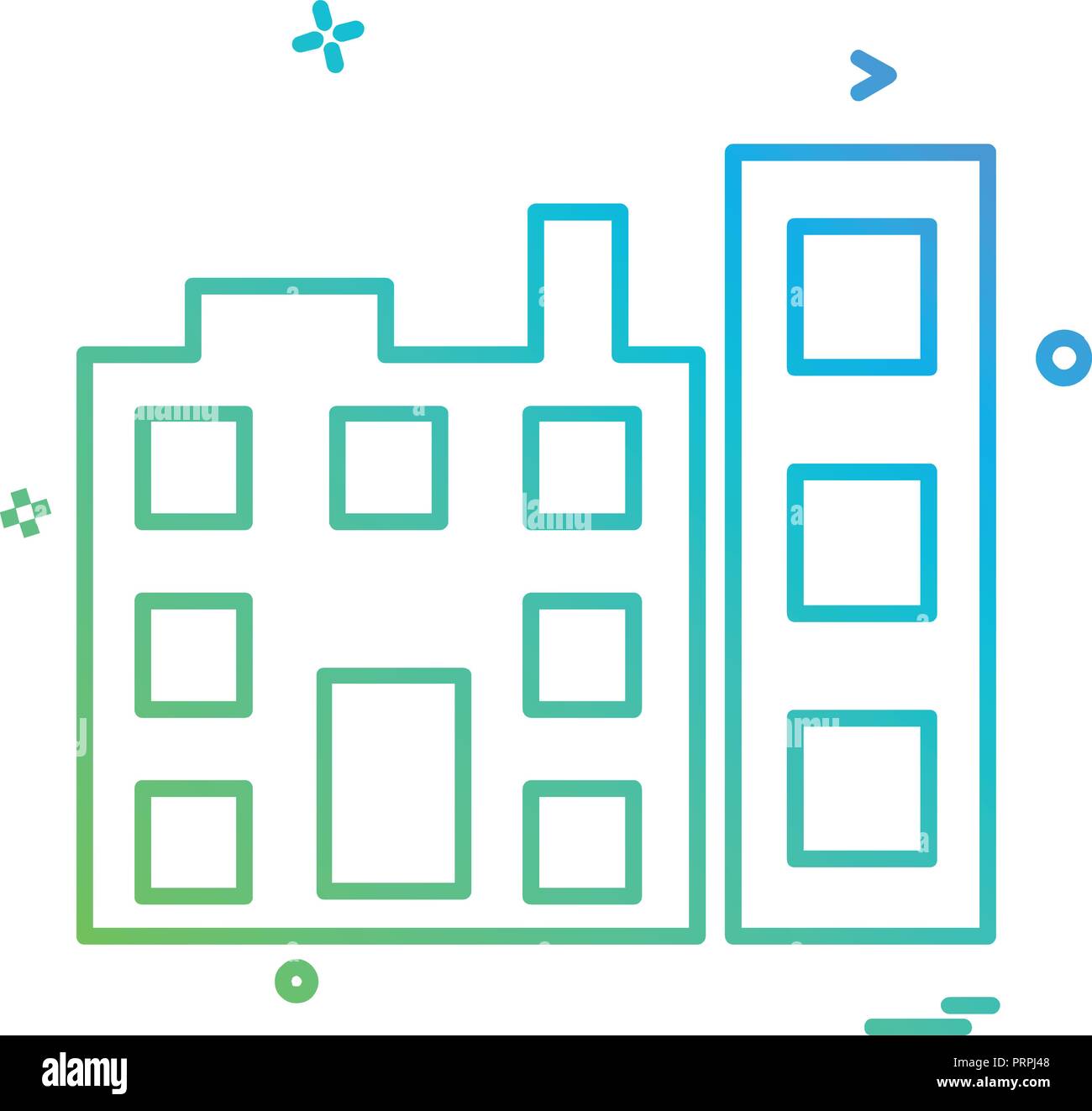 Building icon design vector Stock Vector Image & Art - Alamy