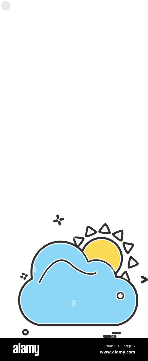 Cloud icon design vector Stock Vector Image & Art - Alamy