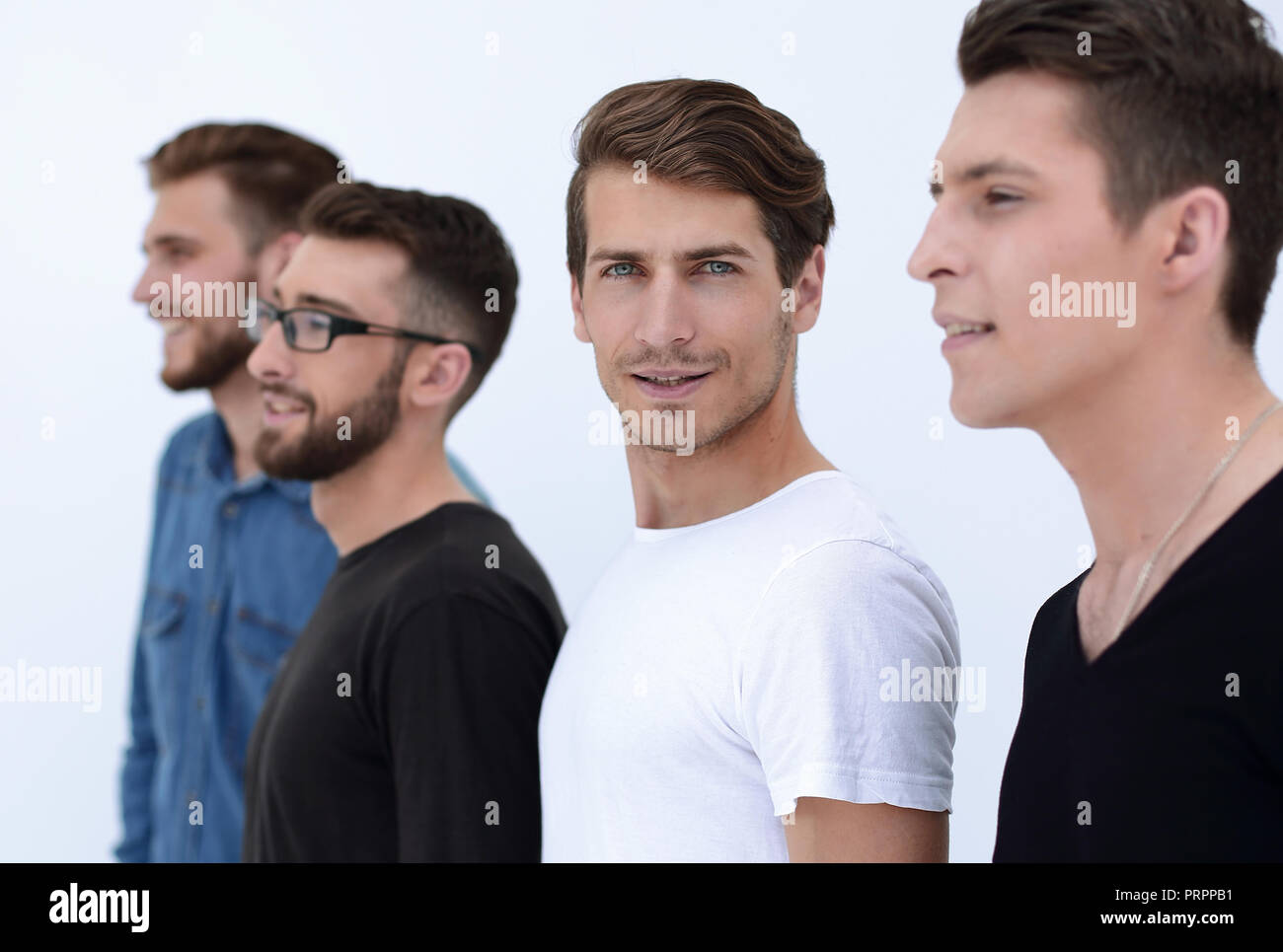 creative business people stand in the office Stock Photo - Alamy
