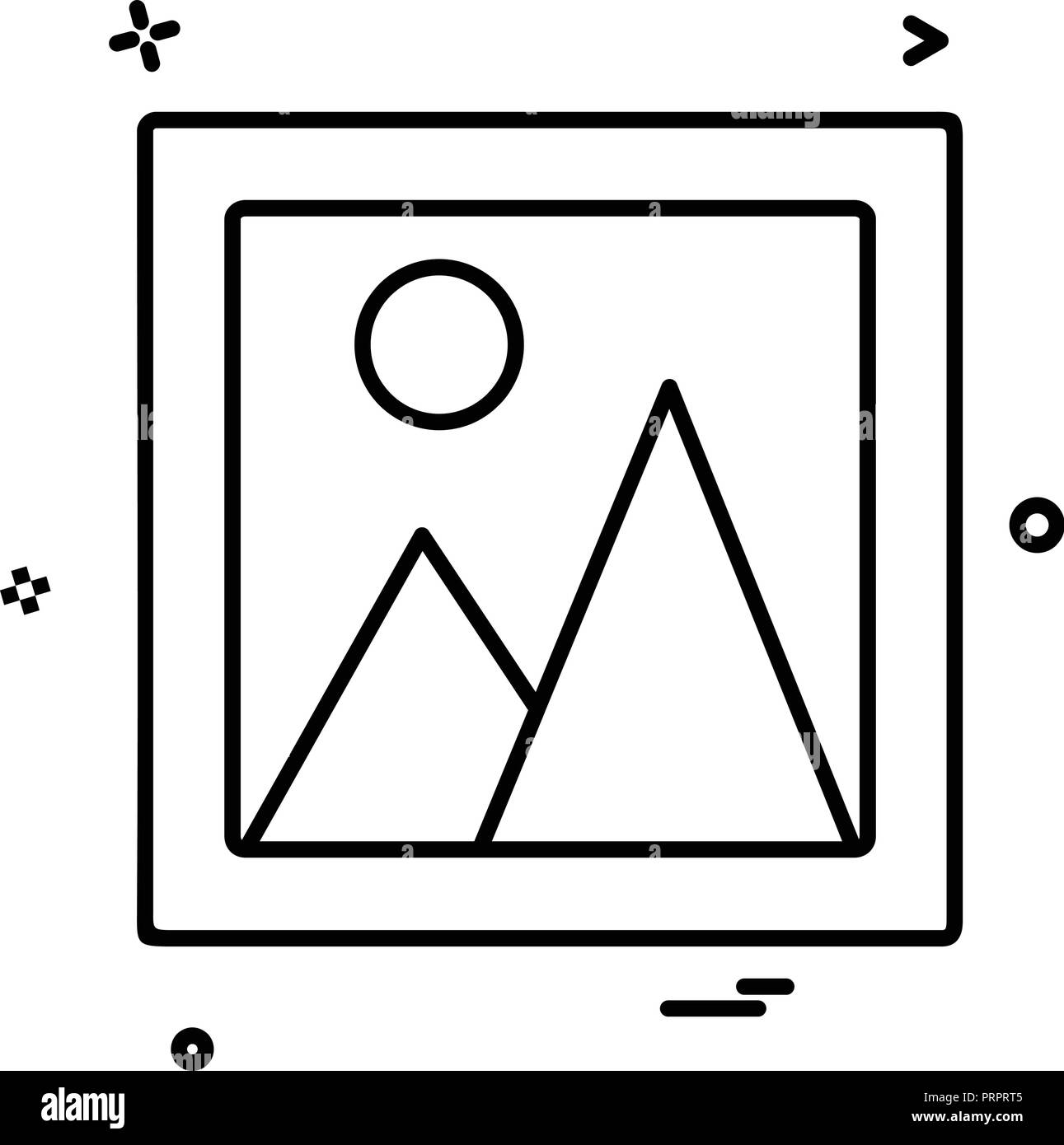 Image icon design vector Stock Vector Image & Art - Alamy