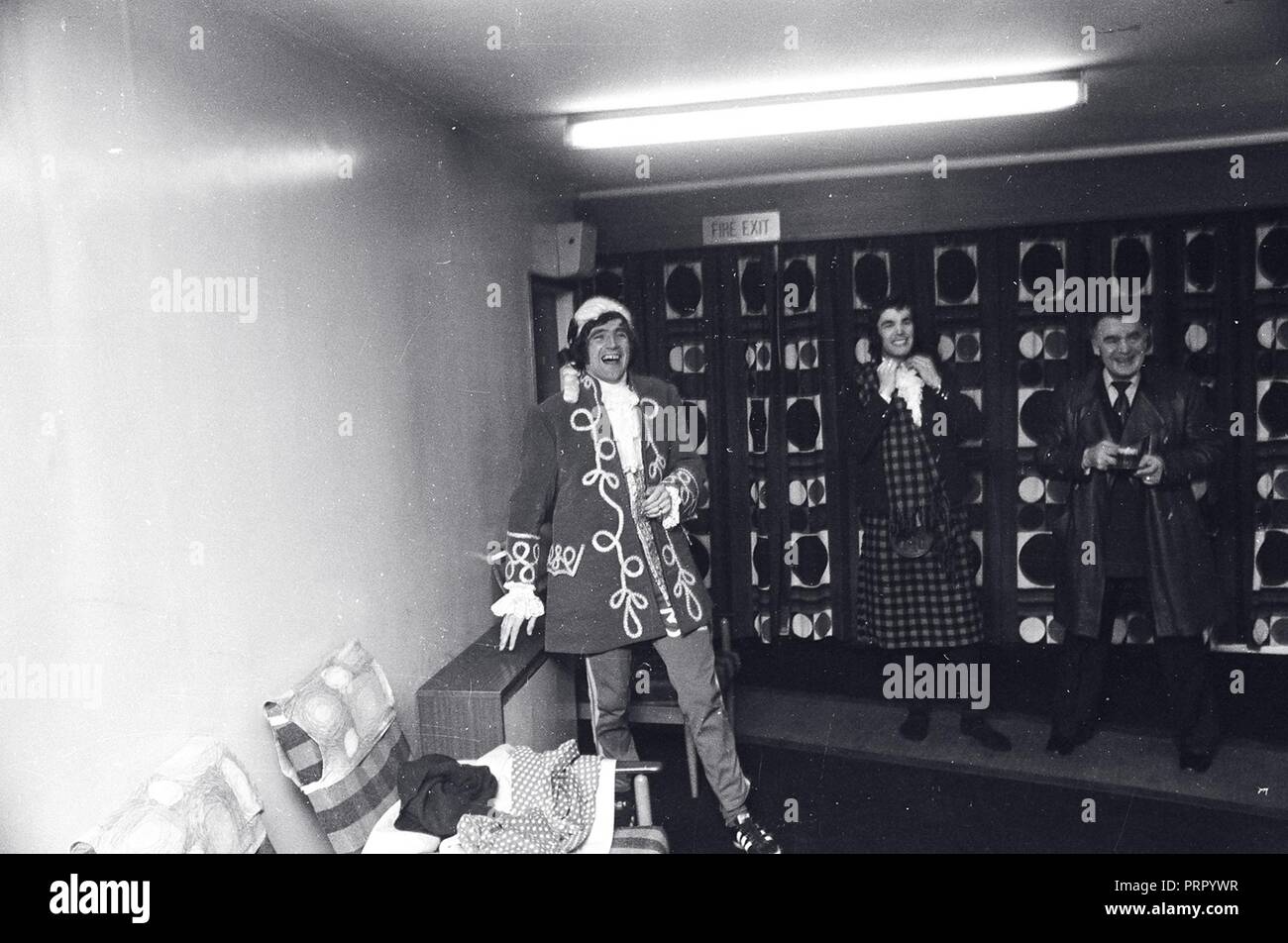 Leeds United Pantomime Xmas 1974 Stock Photo Alamy