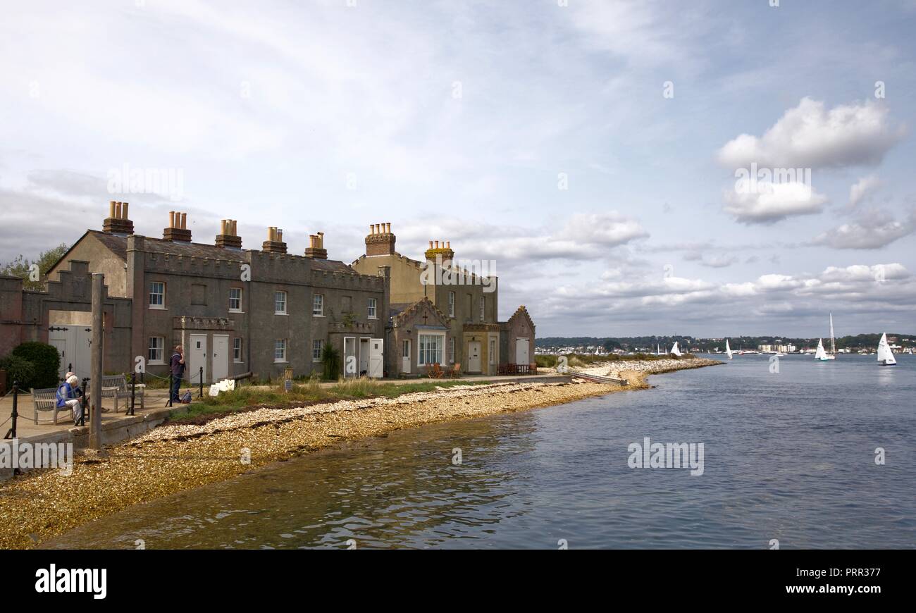 Holiday Cottages On Brownsea Island Poole Harbour Dorset Uk