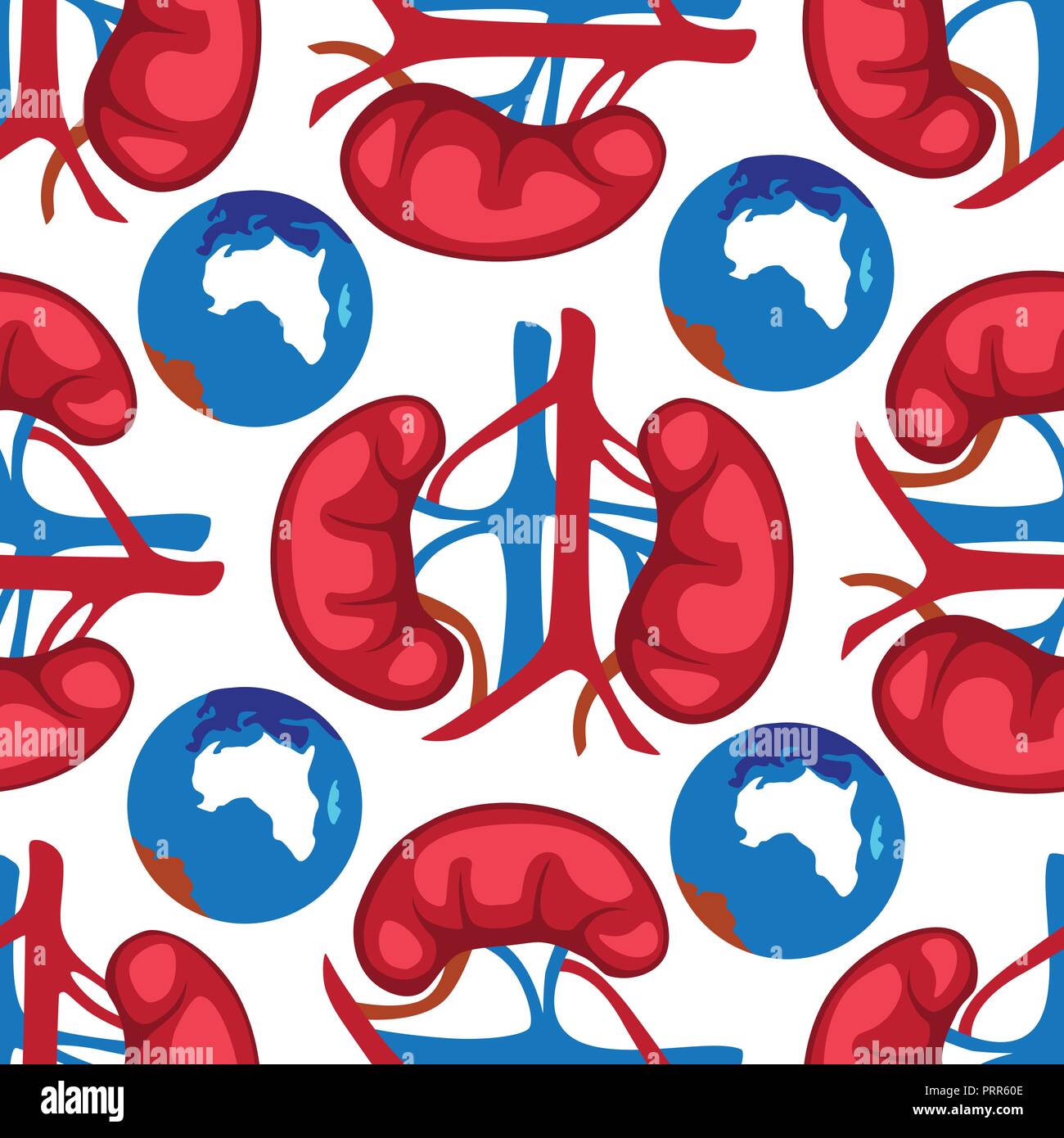 illustration of a Banner For World Kidney Day. Stock Vector