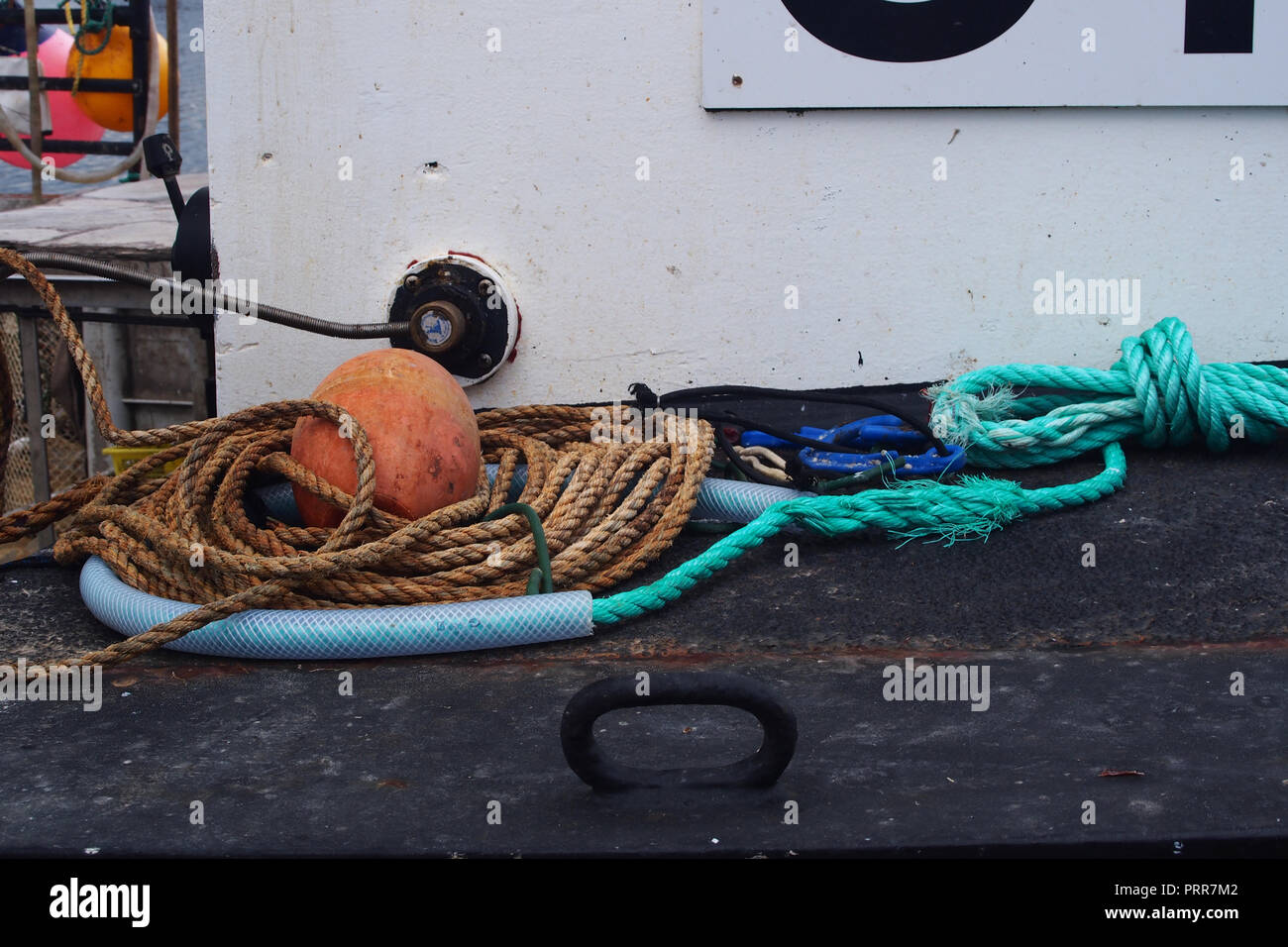 Fishing ropes and floats hi-res stock photography and images - Alamy