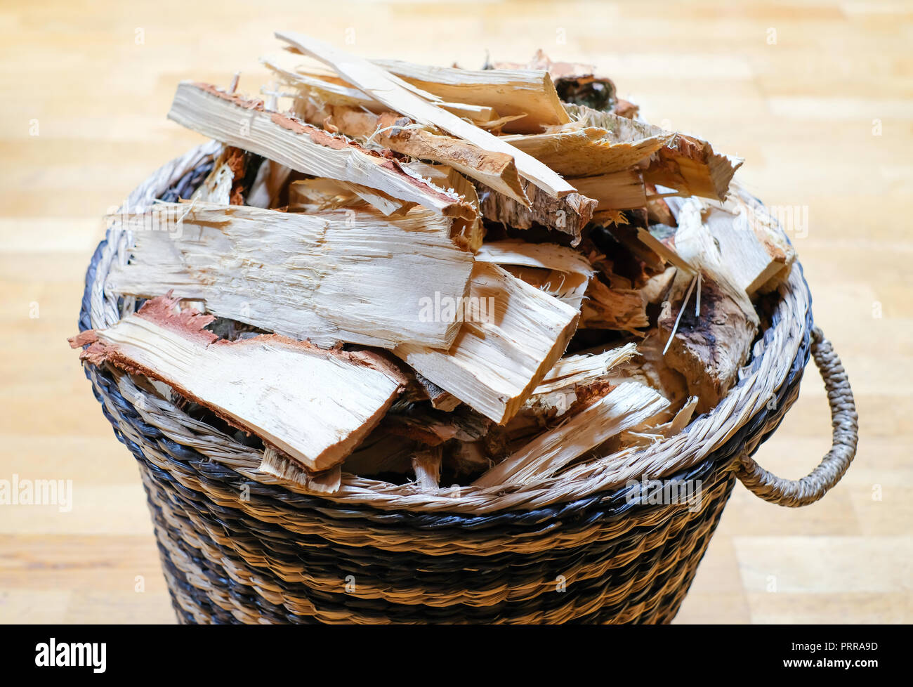 Firewood For A Fireplace For Heating A House During The Cold
