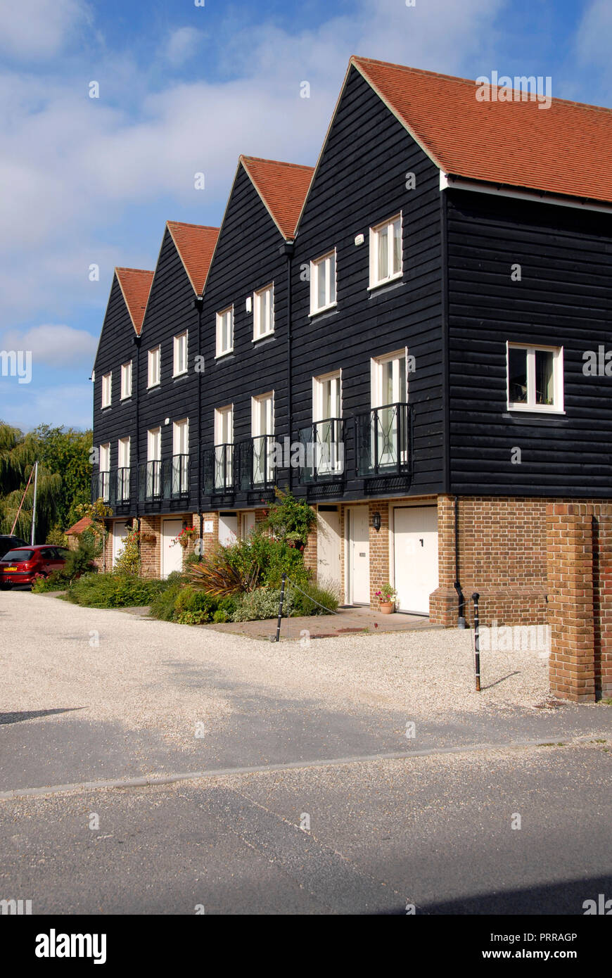 New 'Town Houses', Faversham, Kent, England Stock Photo Alamy