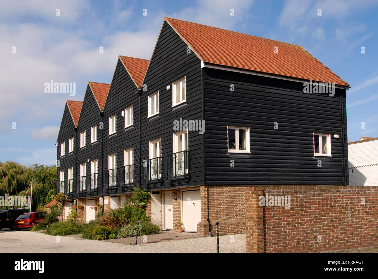 New 'Town Houses', Faversham, Kent, England Stock Photo Alamy