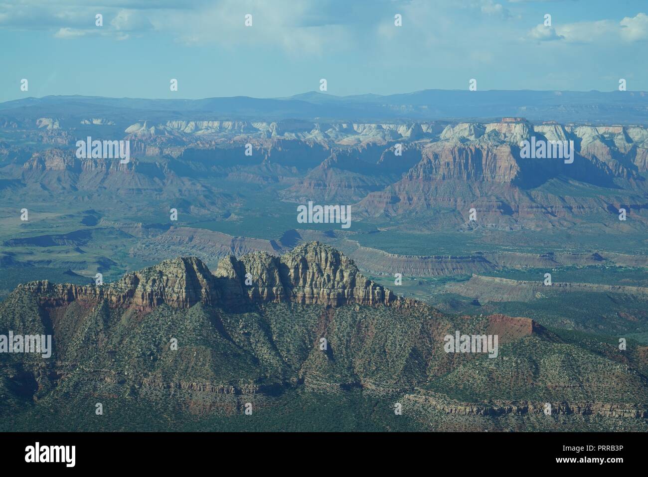 Zion national park drone hi-res stock photography and images - Alamy