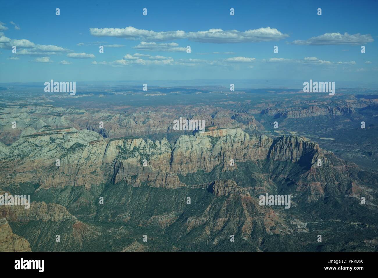 Zion national park drone hi-res stock photography and images - Alamy