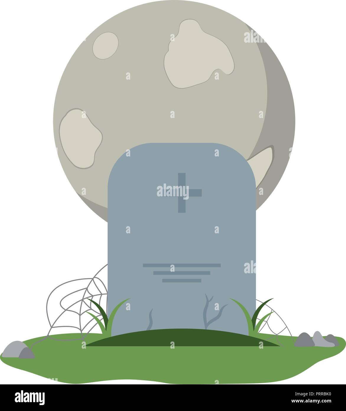 Halloween night scenery Stock Vector Image & Art - Alamy