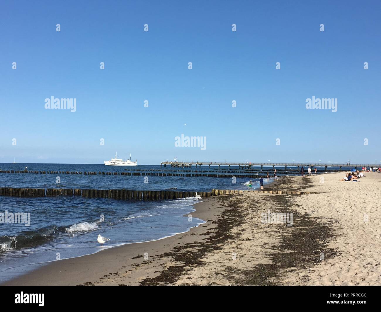 Blick auf die Ostsee bei Kühlungsborn Stock Photo - Alamy