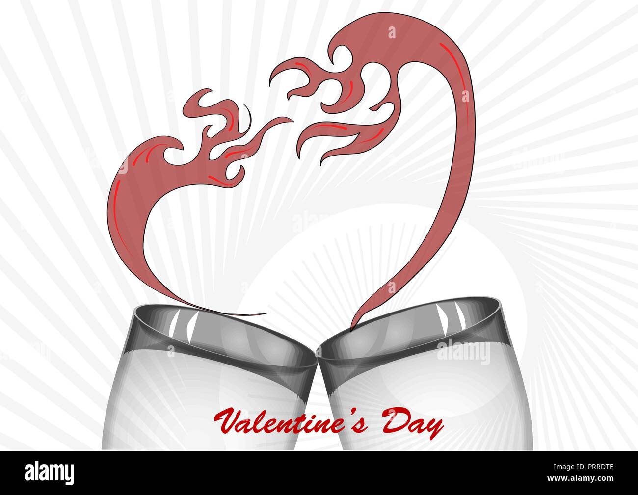 Red wine splashing into glass Stock Vector Images - Alamy