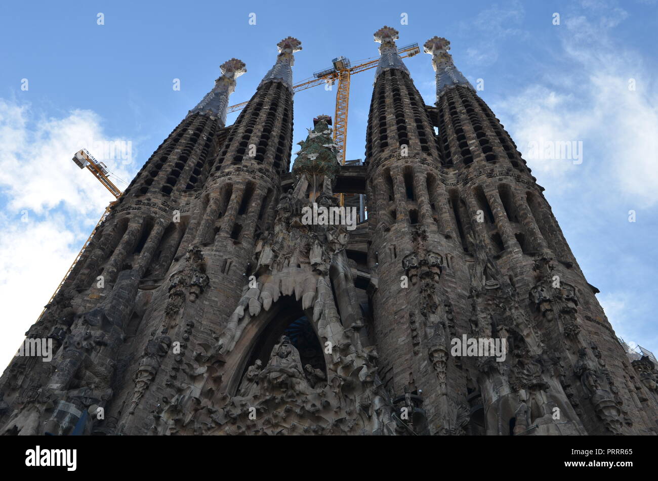 La Sagrada Familia, Barcelona, Spain Stock Photo - Alamy
