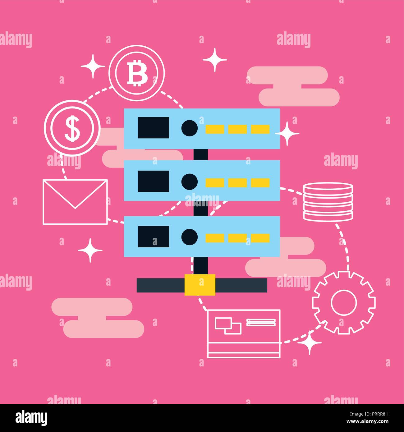 fintech business concept Stock Vector Image & Art - Alamy