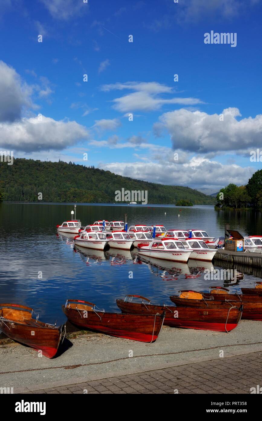 Rowing boats,Self drive boats, Bowness on Windermere,Lake District