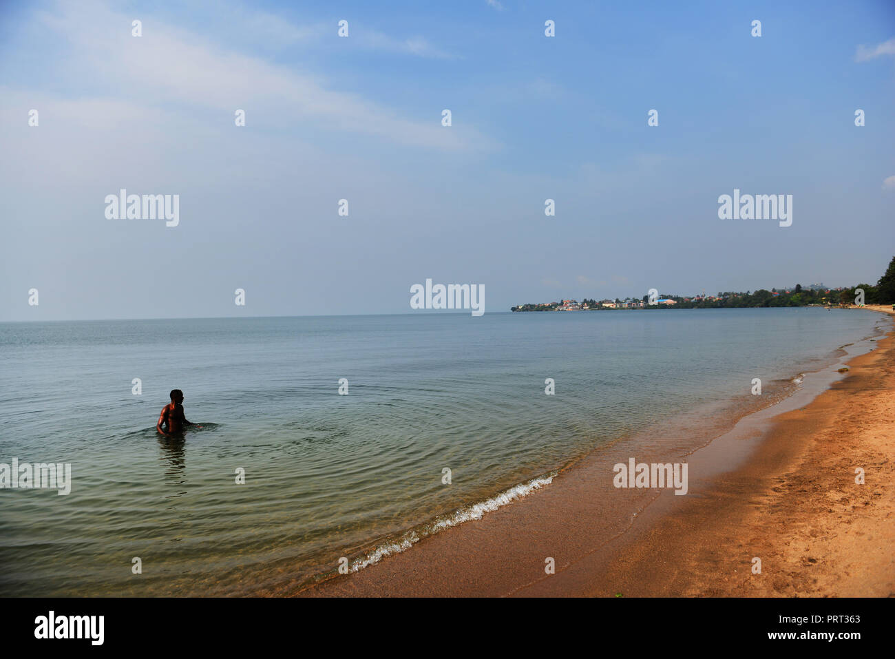 The beautifu Lake Kivul beach at Gisenyi, Rwanda Stock Photo - Alamy