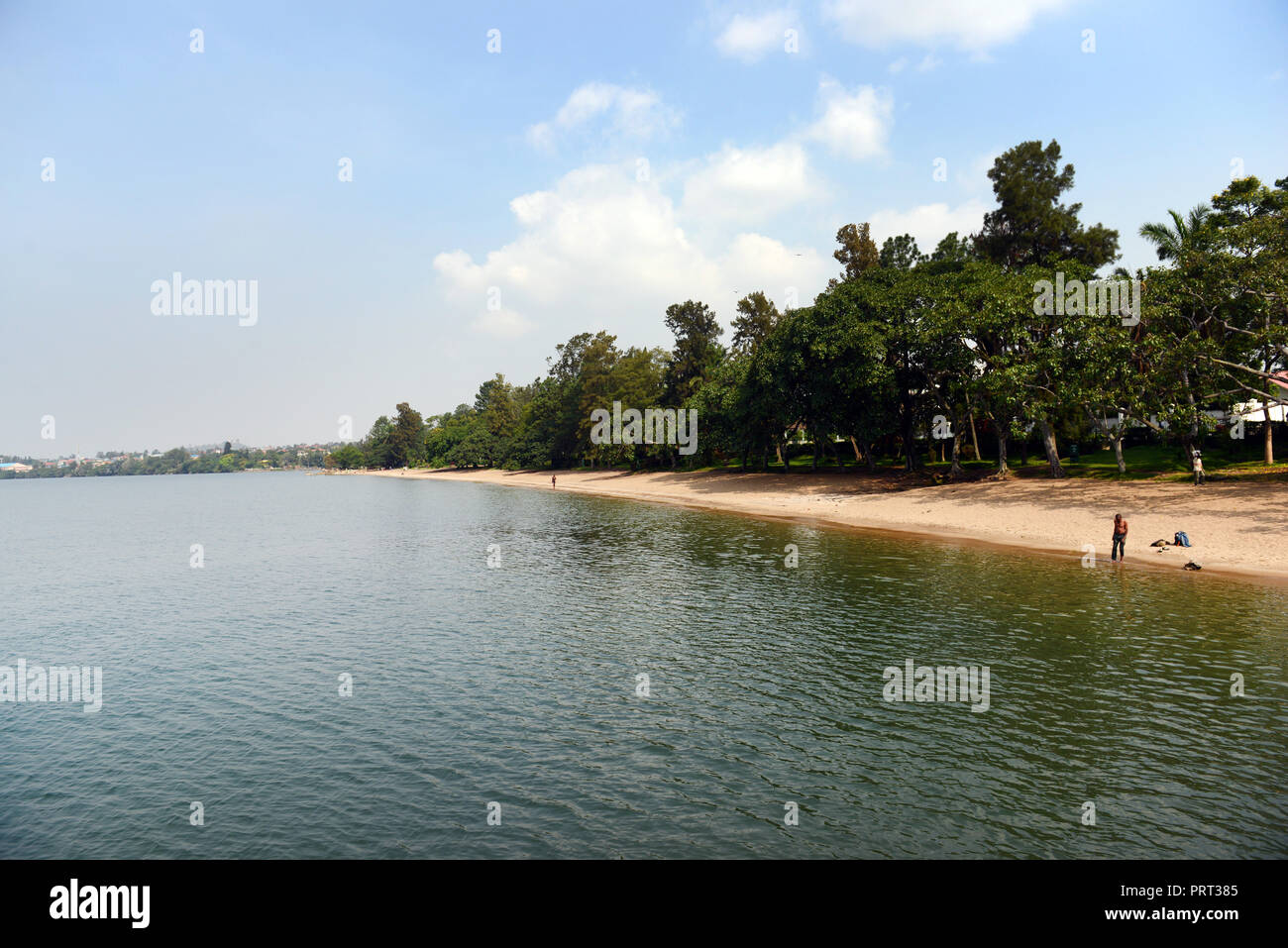 The beautifu Lake Kivul beach at Gisenyi, Rwanda Stock Photo - Alamy