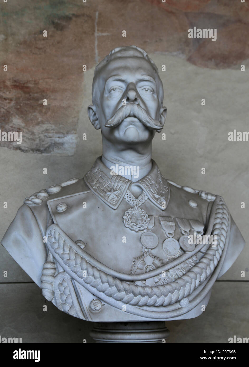 Amadeo I (1845-1890). Duke of Aosta and King of Spain (1871-1873), Statue. Pisa. Italy. Stock Photo
