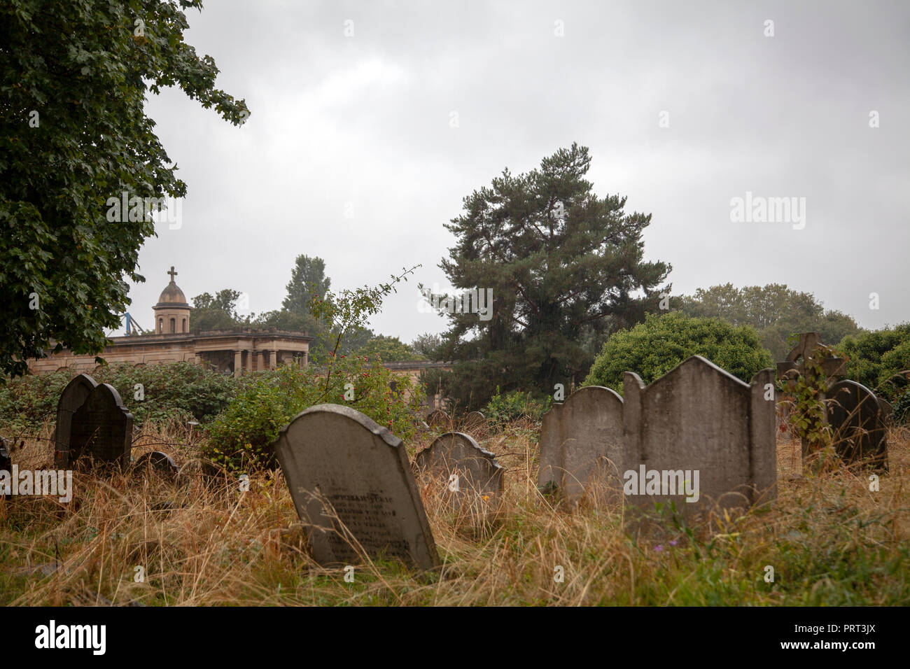 Brompton Cemetery - London UK Stock Photo