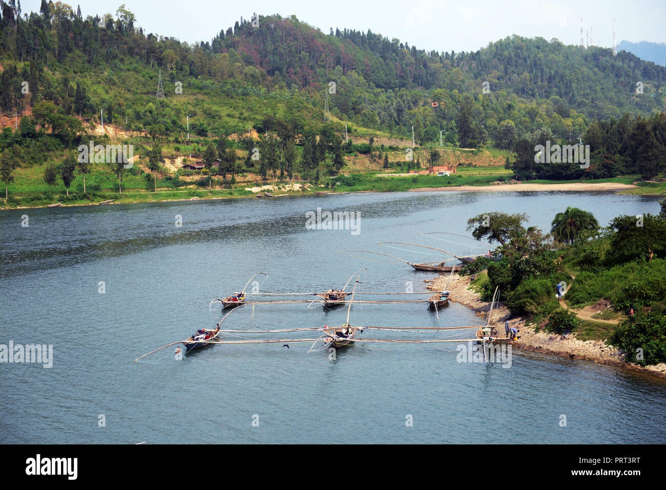 Rwandan boats in rwanda hi-res stock photography and images - Alamy