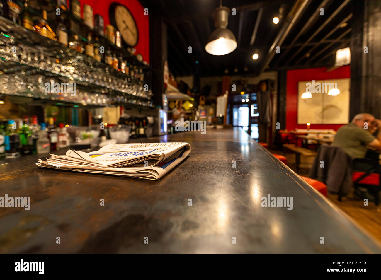 La Cambuse restaurant, Dunkirk, France Stock Photo