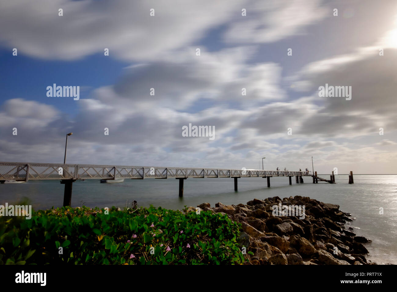 On the beachfront at Amity Point Stock Photo - Alamy