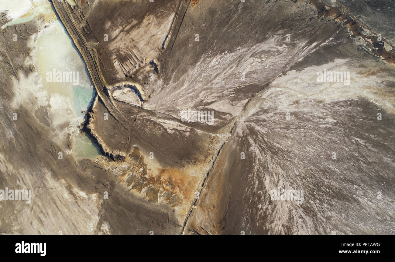 Aerial landscape from the drone Stock Photo - Alamy