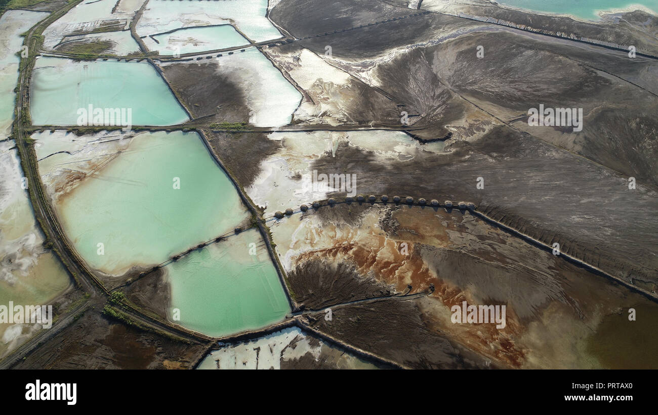 Aerial landscape from the drone Stock Photo - Alamy
