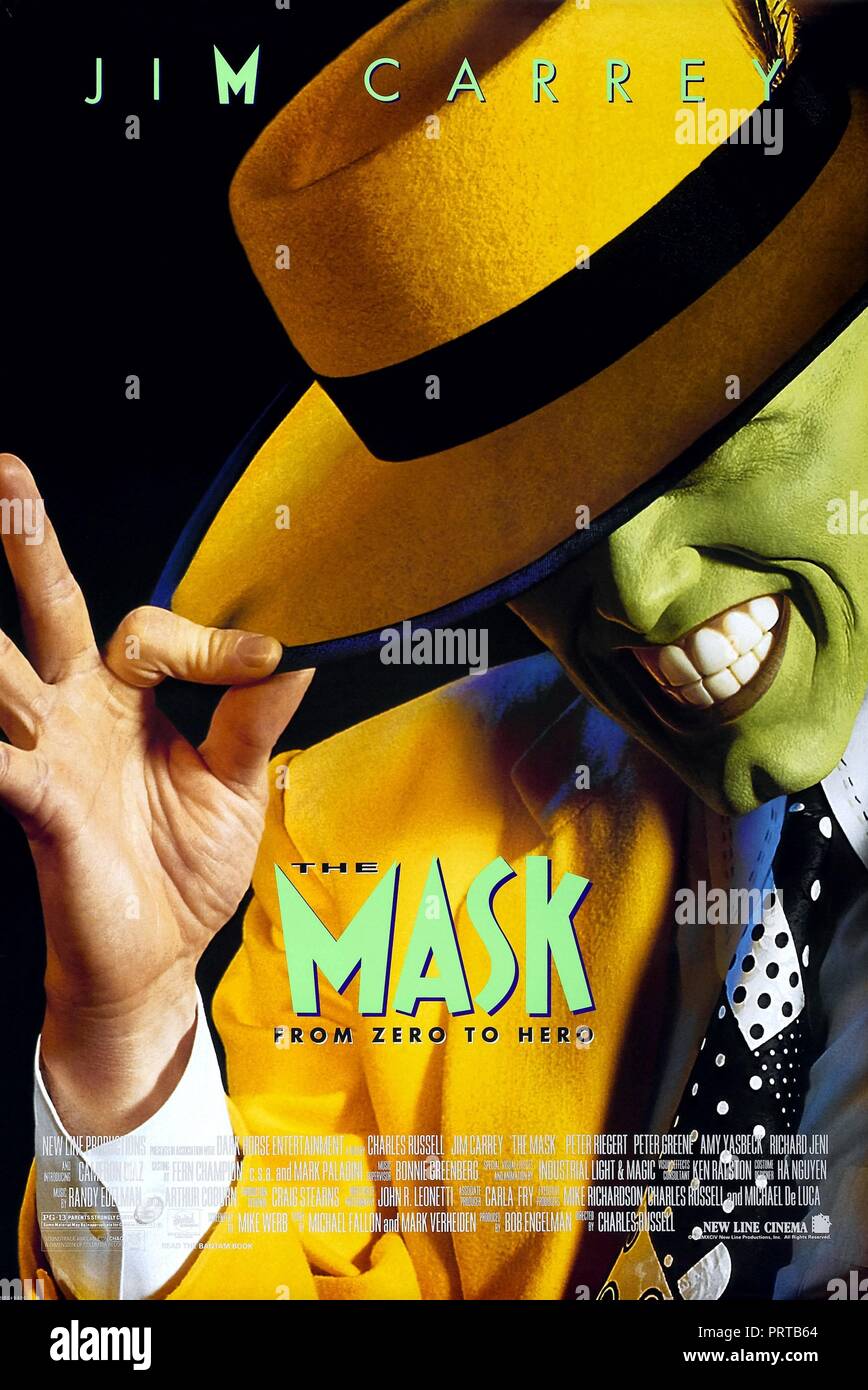 Original film title: THE MASK. English title: THE MASK. Year: 1994. Director: CHUCK RUSSELL. Credit: NEW LINE PRODUCTIONS / Album Stock Photo