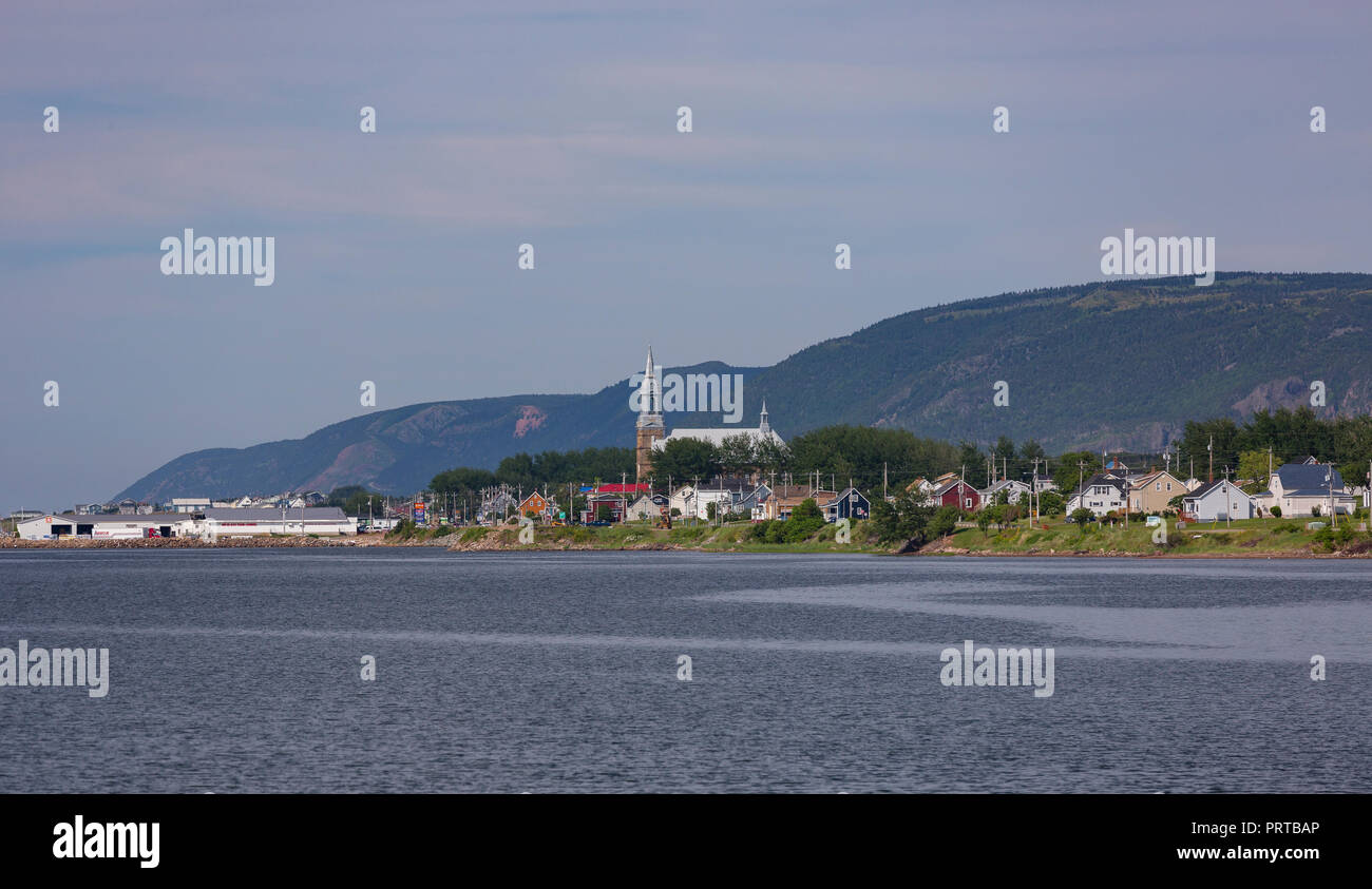 CHETICAMP, NOVA SCOTIA, CANADA - Fishing village, Cape Breton Island. Stock Photo