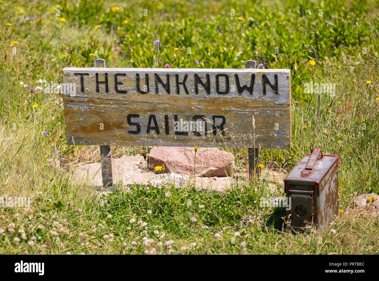 WHITE POINT, CAPE BRETON, NOVA SCOTIA, CANADA The Unknown Sailor