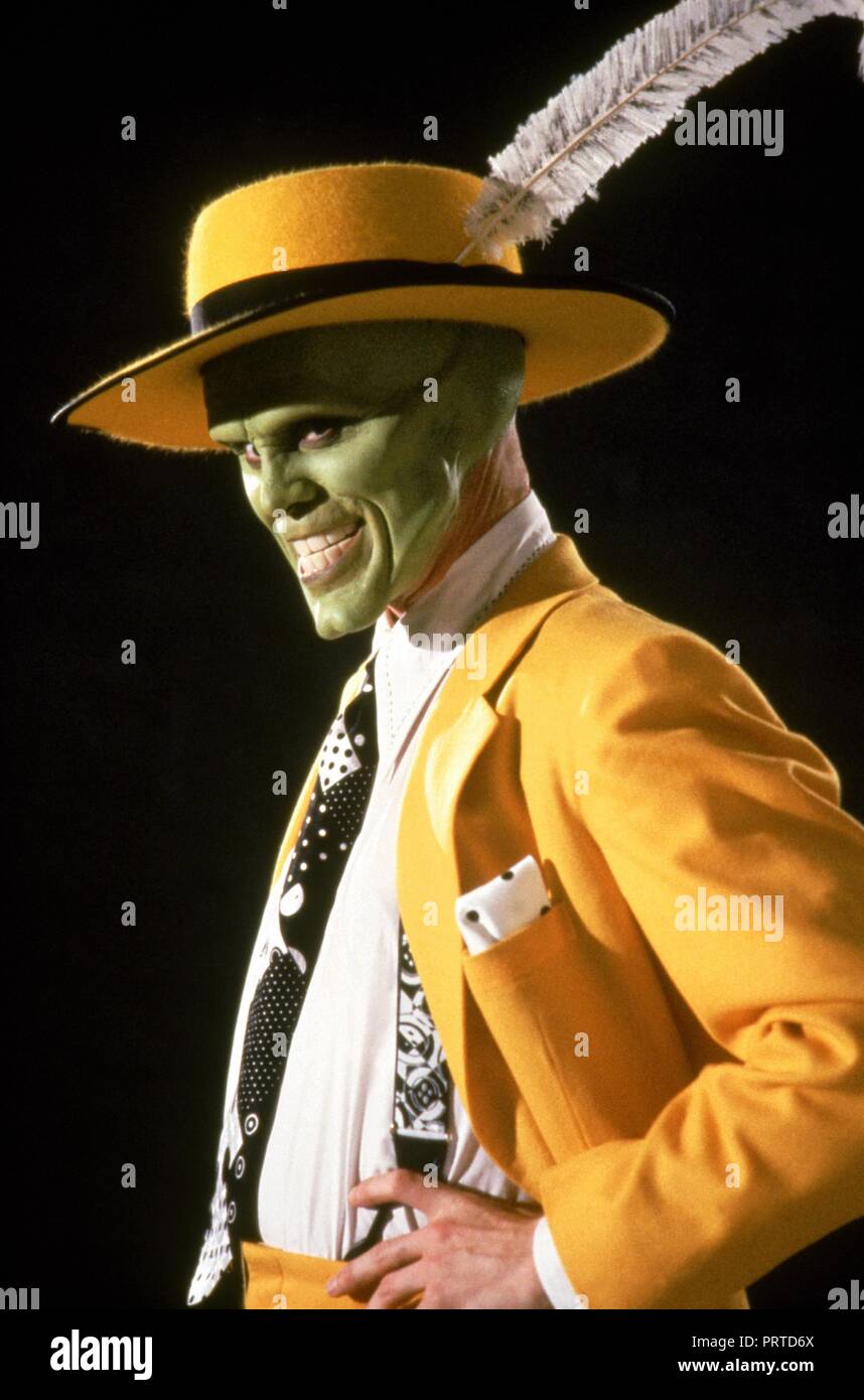 Original film title: THE MASK. English title: THE MASK. Year: 1994. Director: CHUCK RUSSELL. Stars: JIM CARREY. Credit: NEW LINE PRODUCTIONS / Album Stock Photo