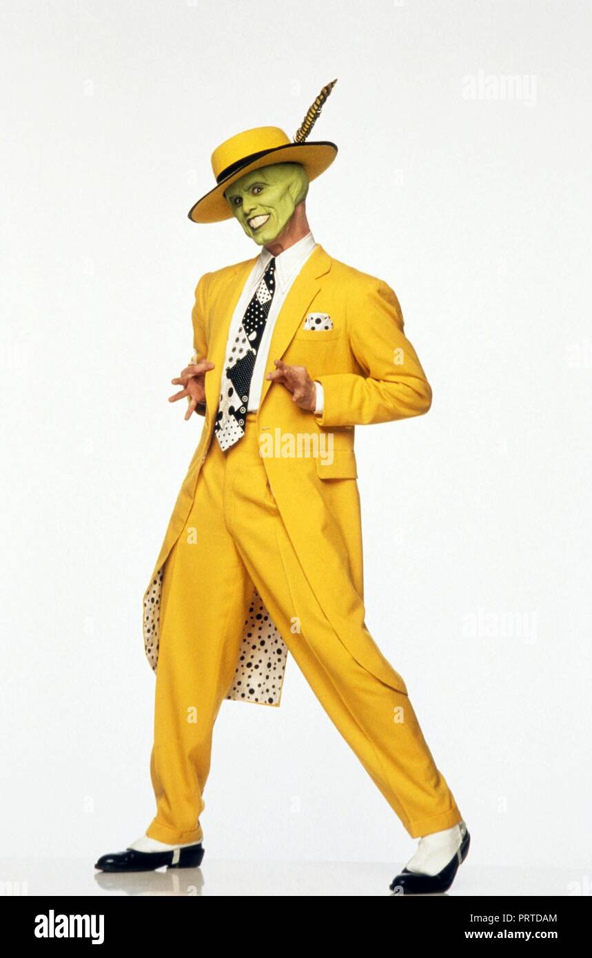 Original film title: THE MASK. English title: THE MASK. Year: 1994. Director: CHUCK RUSSELL. Stars: JIM CARREY. Credit: NEW LINE PRODUCTIONS / Album Stock Photo