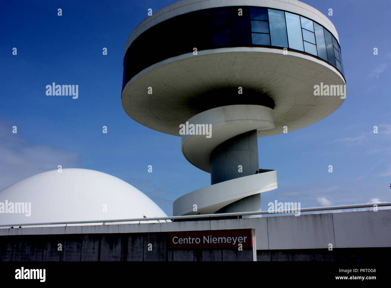 Oscar Niemeyer International Cultural Centre, Aviles, Asturias, Spain ...