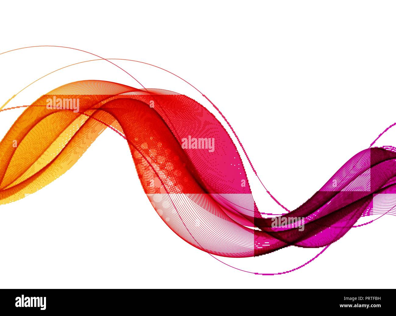 Abstract red corporate wavy background Stock Vector Images - Alamy