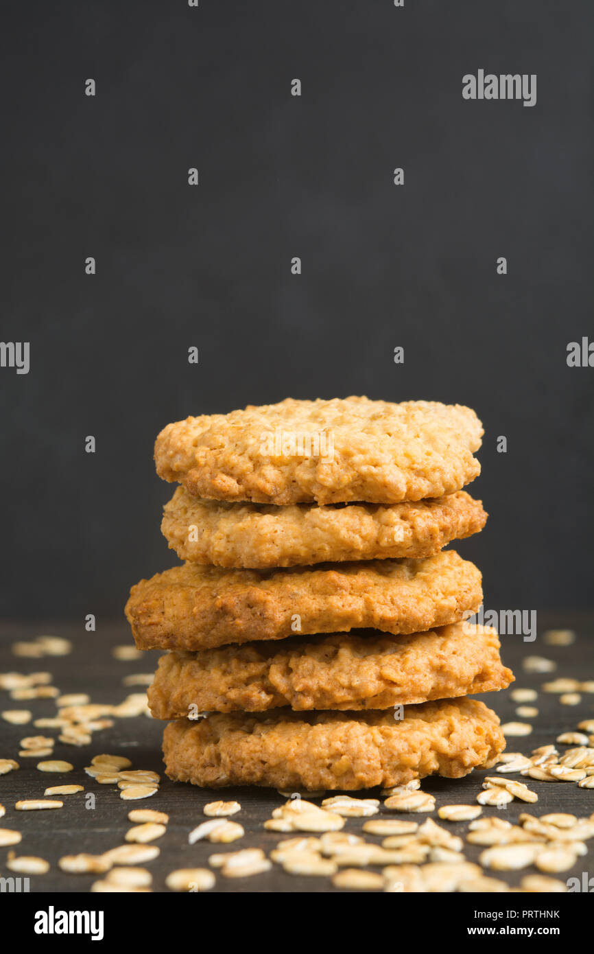 Five Oatmeal Cookies In Stack On Dark Background Vertical Shot With Copy Space Stock Photo Alamy,How Long Is A Dog Pregnant