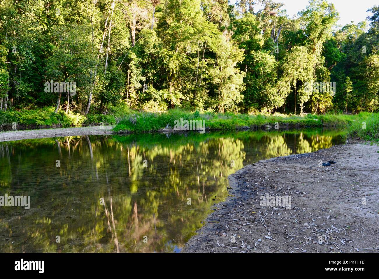 The upper reaches of South Johnstone river, South Johnstone camping