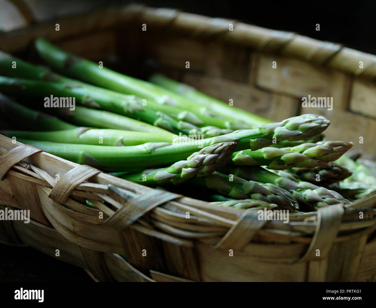 Fresh asparagus Stock Photo
