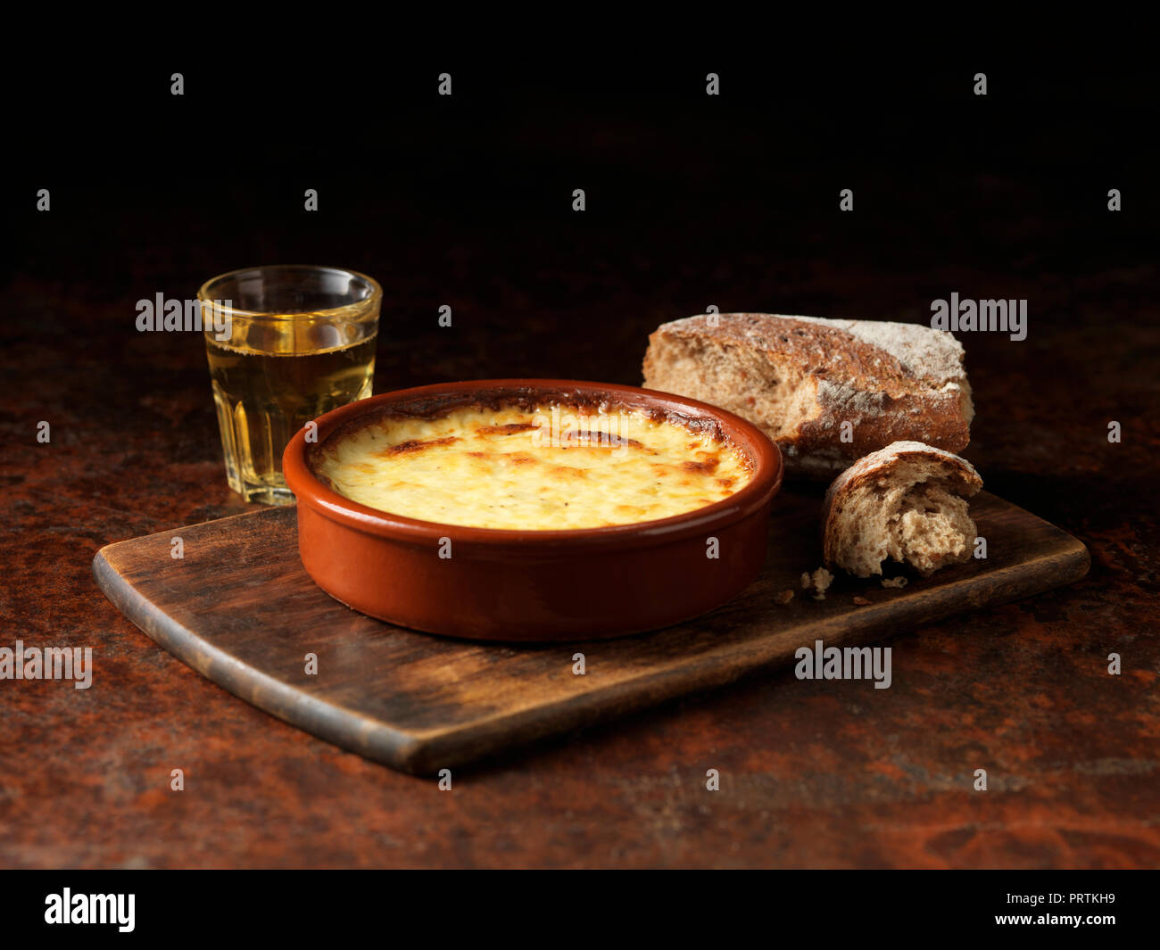 Cheese bake Stock Photo