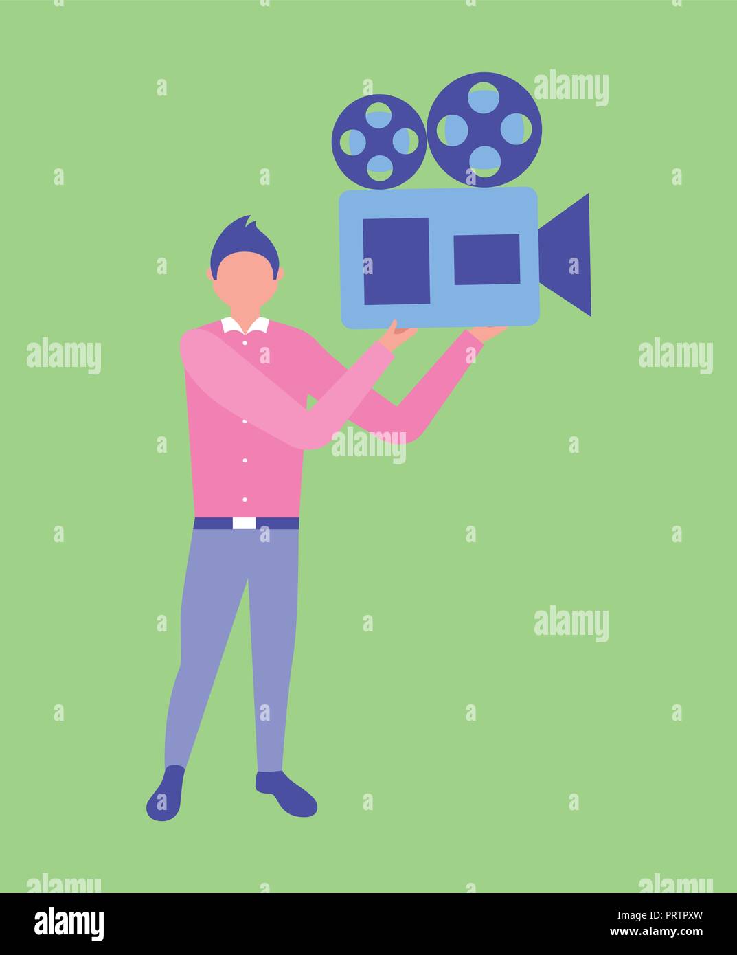 movie people production Stock Vector Image & Art - Alamy
