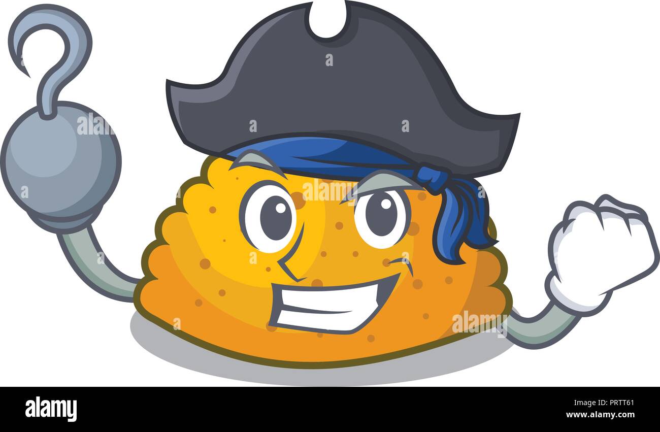 Pirate Character Jamaican Patties On The Grill Stock Vector Image Art Alamy
