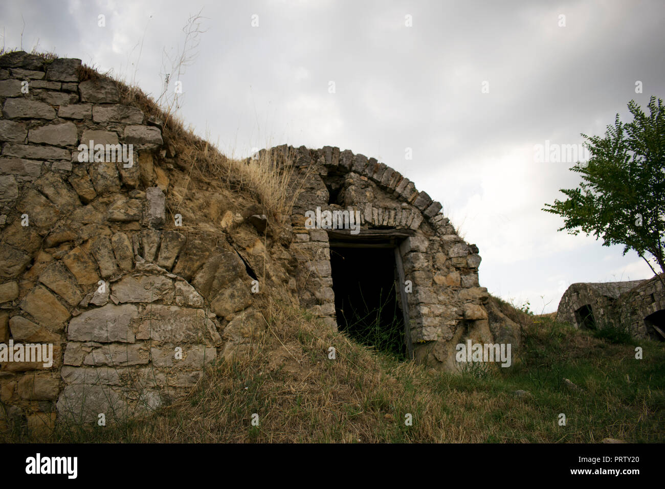 Cantine di Pietragalla, Basilicata, Italy Stock Photo