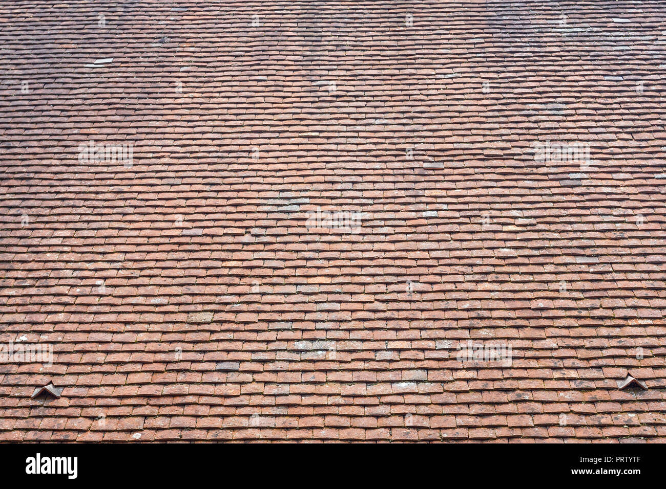 Tiles Roof from top view, Texture Background Stock Photo - Alamy