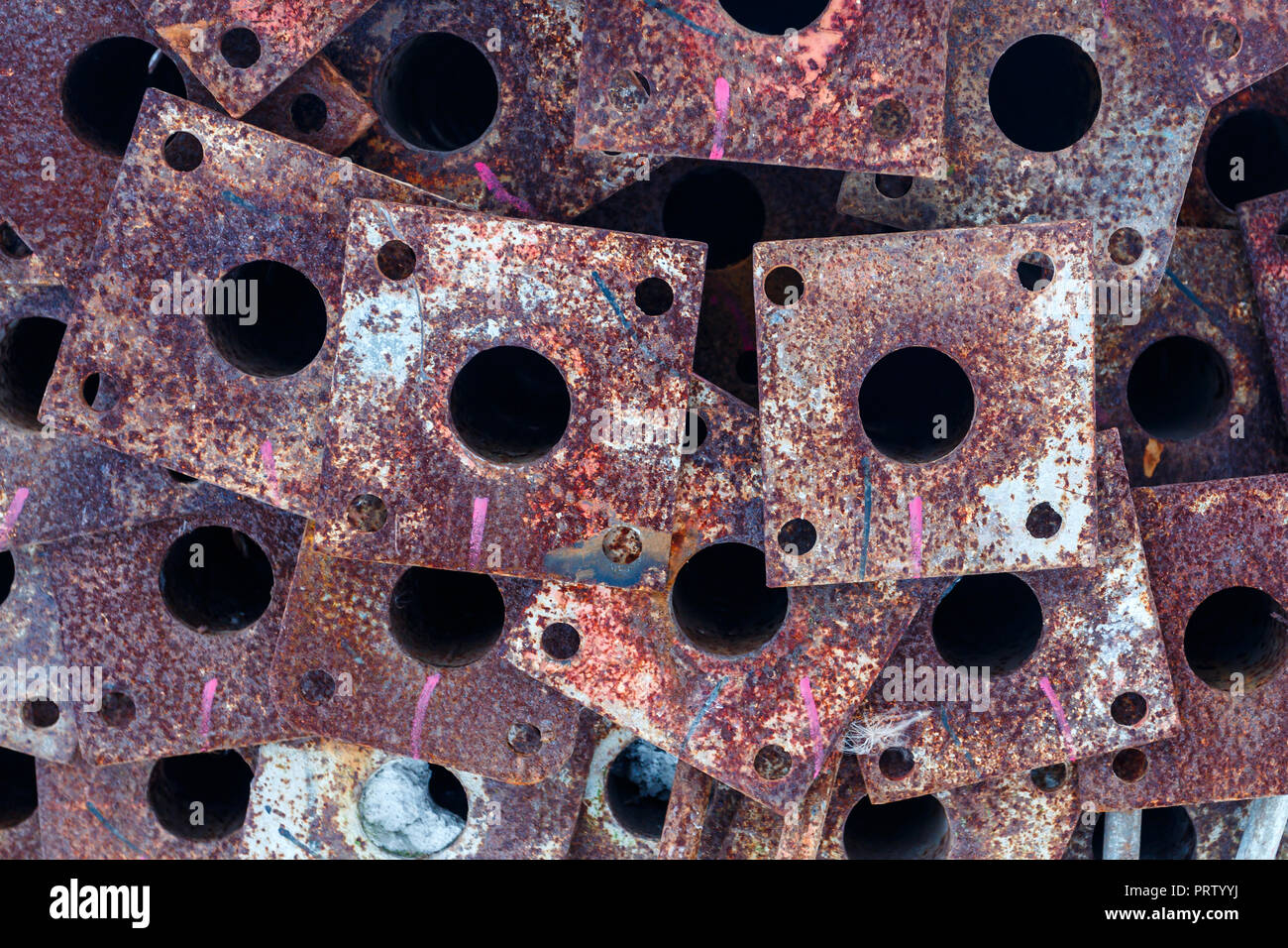 Rusted Building Steel Stock Photos & Rusted Building Steel Stock Images