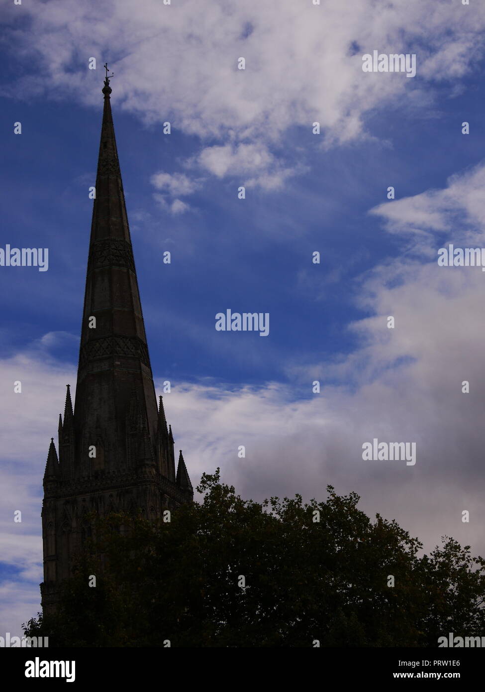 Salisbury Cathedra Wiltshire U K Stock Photo Alamy