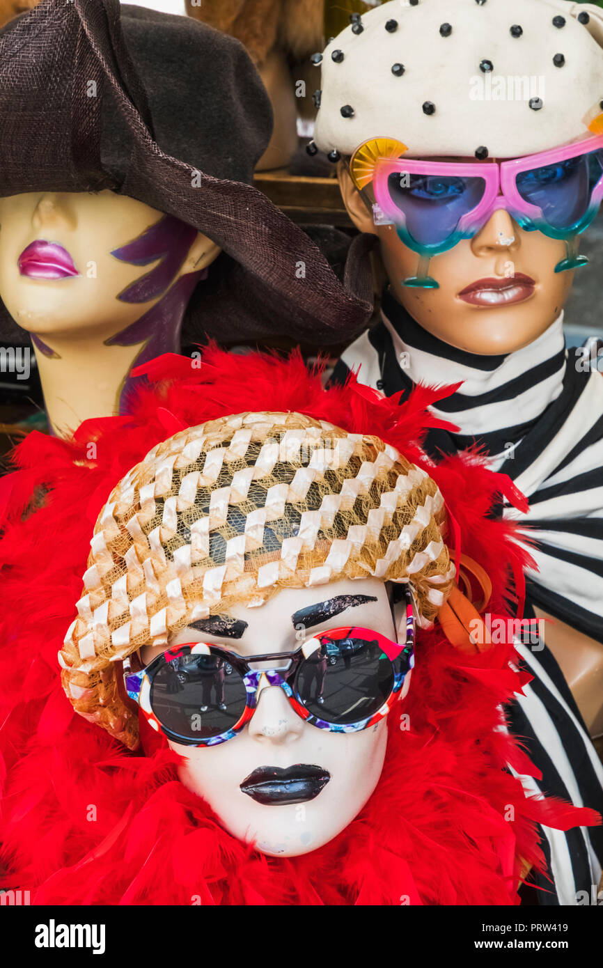 England, London, Notting Hill, Portobello Road, Shop Display of Vintage