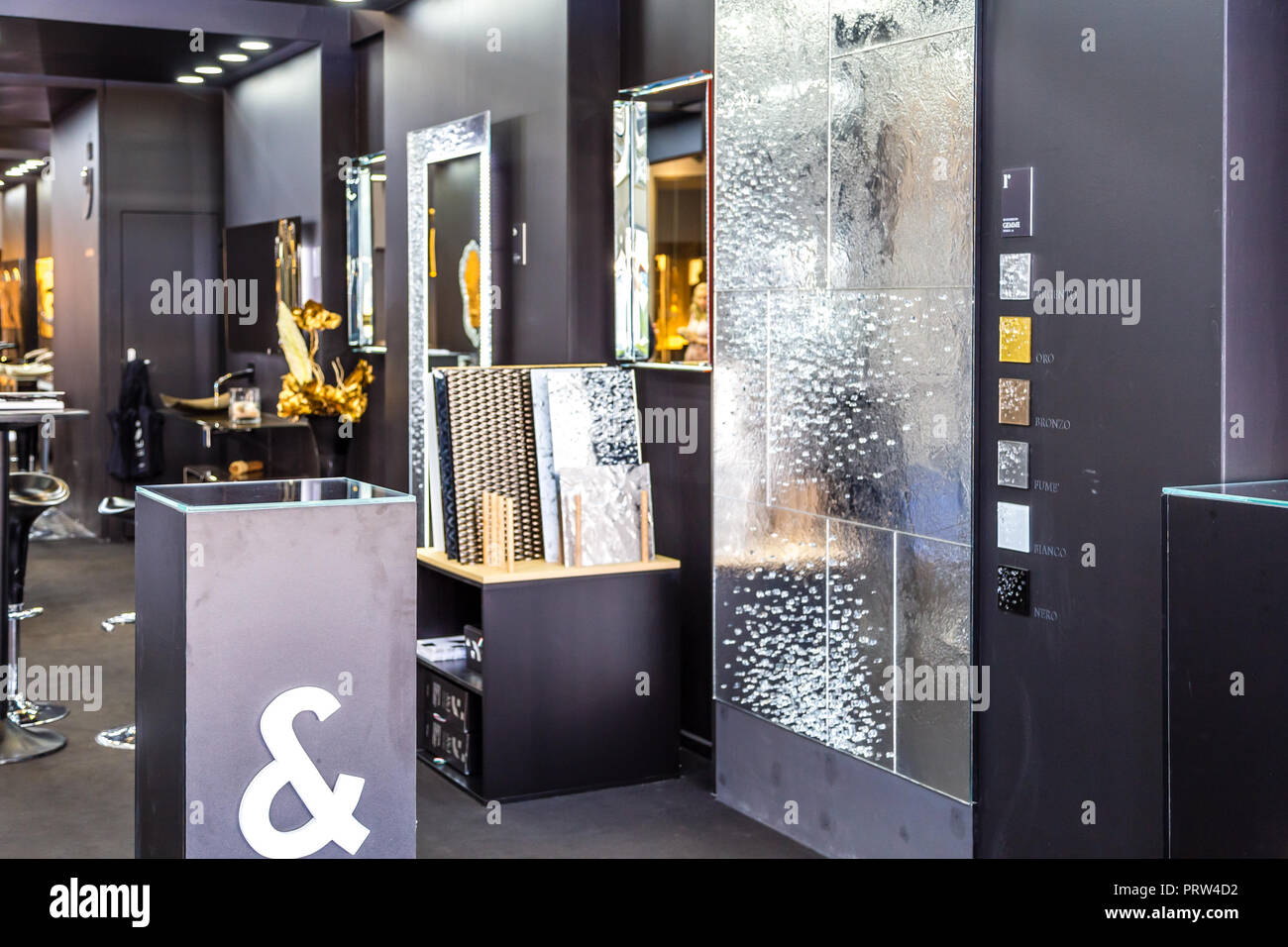 BOLOGNA (ITALY), SEPTEMBER 28, 2018 light is enlightening luxurious