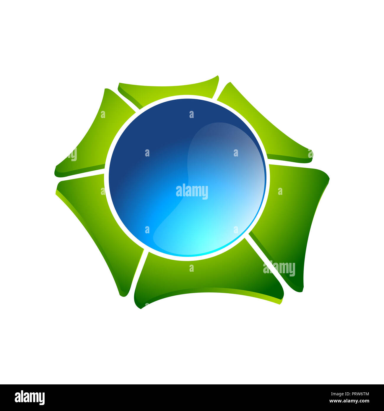Blue Circle Logo High Resolution Stock Photography and Images - Alamy